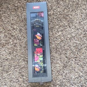 Tumi floral custom shoulder strap